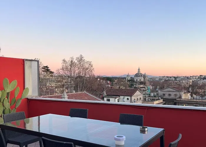 Farnesina Rooftop Terrace Apartamento *