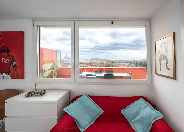 Farnesina Rooftop Terrace Apartamento Roma